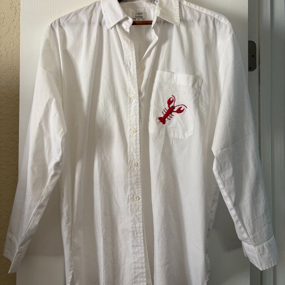 J. Crew Cotton Shirt - Ladies Large